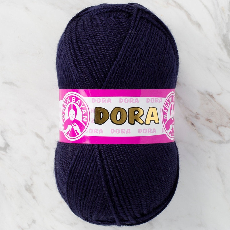 Madame Tricote Paris Dora Yarn, Navy Blue – 019