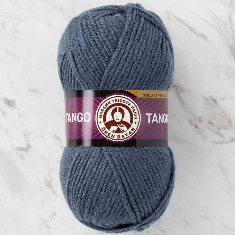 Madame Tricote Paris Tango/Tanja Knitting Yarn, Blue – 018