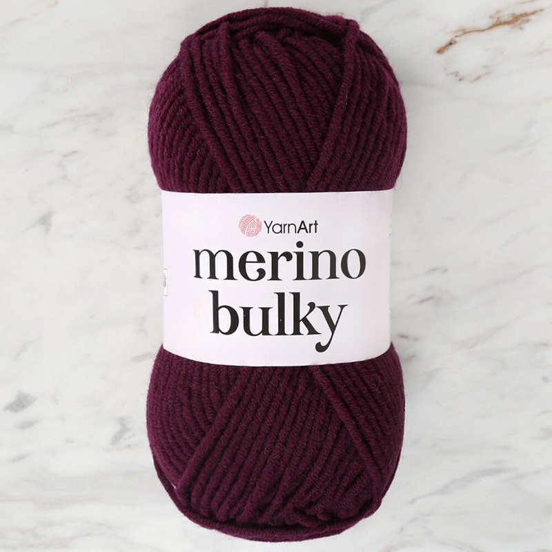 YarnArt Merino Bulky Yarn, Purple – 10094