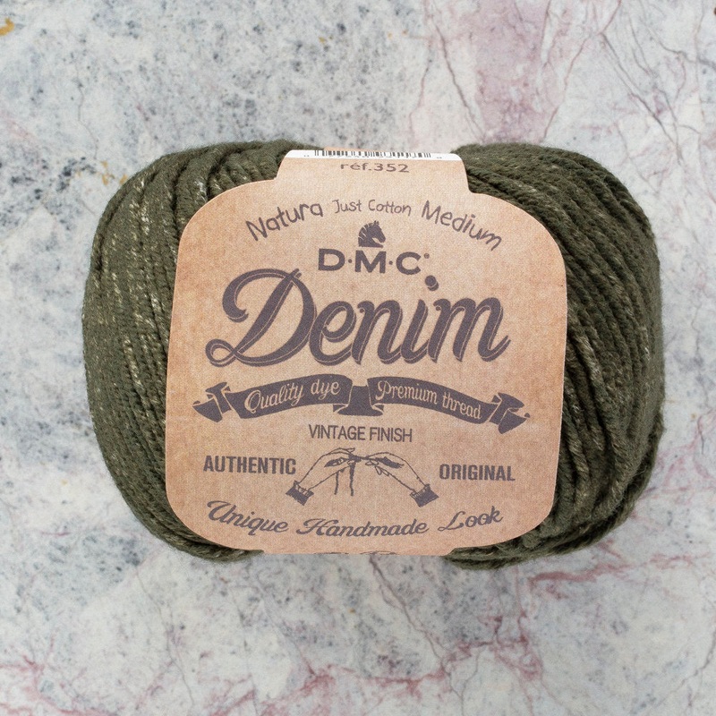 DMC Natura Denim Yarn, Deep Jungle – 08