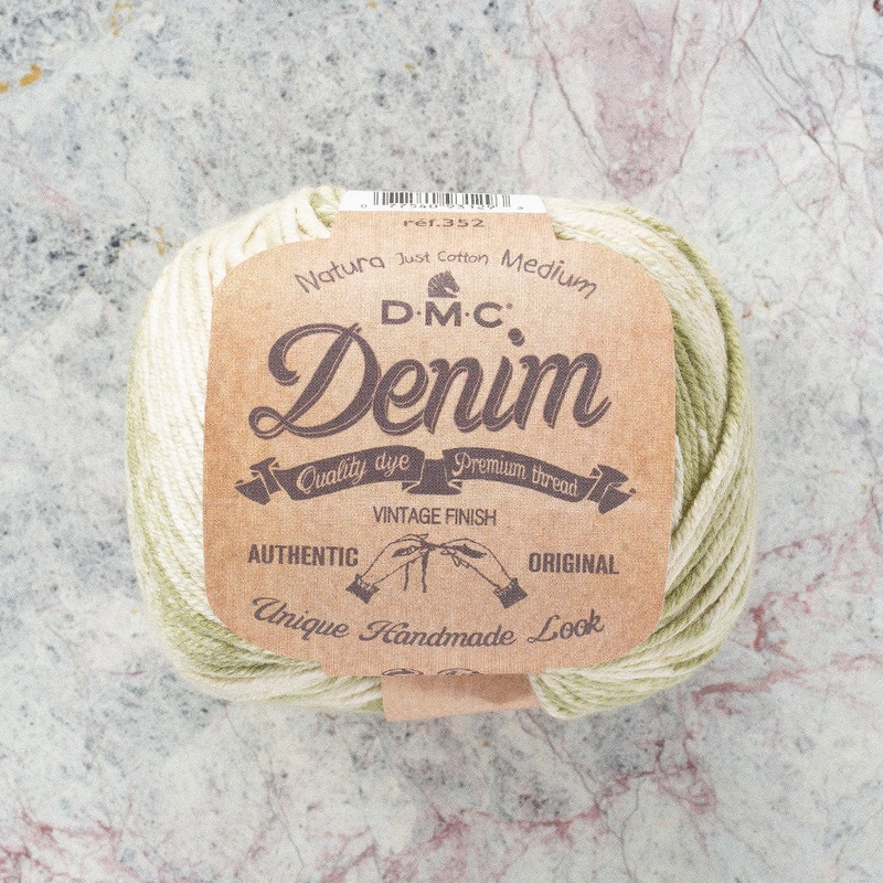 DMC Natura Denim Yarn, Washy Fern – 138