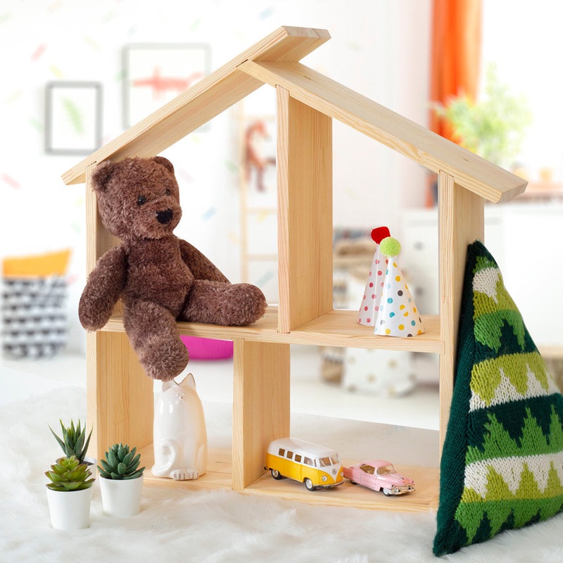 Hobi Baby Self-Assembly Wooden Doll’s House