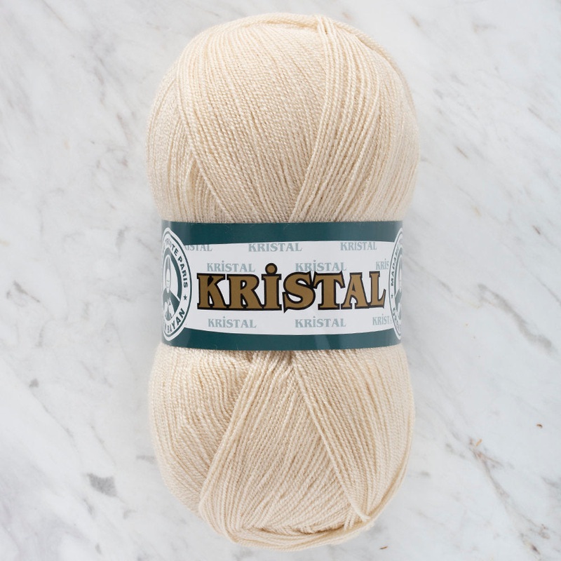 Madame Tricote Paris Kristal Yarn, Beige – 078