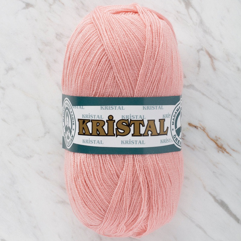 Madame Tricote Paris Kristal Yarn, Light Pink – 001
