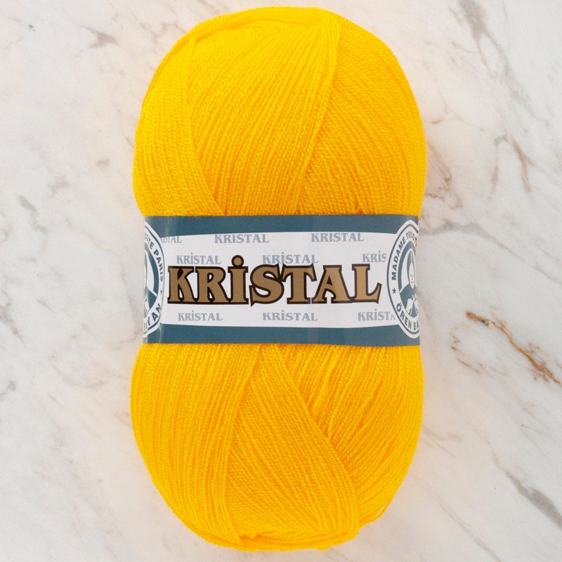 Madame Tricote Paris Kristal Yarn, Yellow – 029