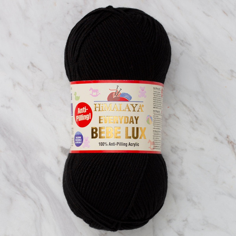 Himalaya Everyday Bebe Lux Yarn, Black – 70418