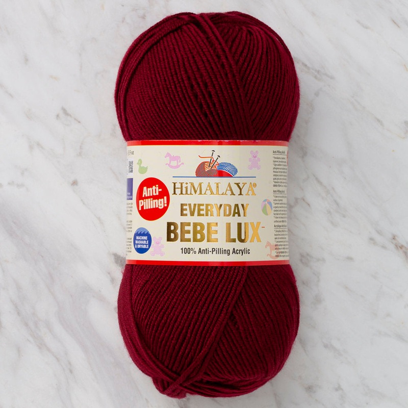 Himalaya Everyday Bebe Lux Yarn, Claret Red – 70407