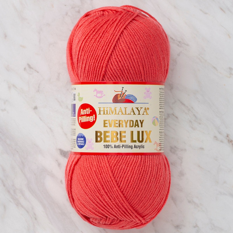 Himalaya Everyday Bebe Lux Yarn, Vermilion Pink – 70405