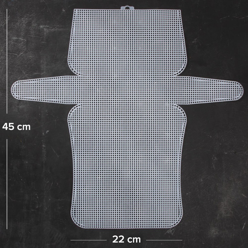 Loren 45×22 cm Plastic Canvas Purse