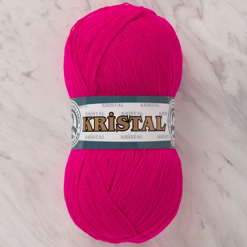 Madame Tricote Paris Kristal Yarn, Fuchsia – 045