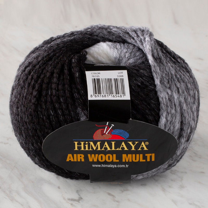 Himalaya Air Wool Multi Yarn, Variegated – 76105