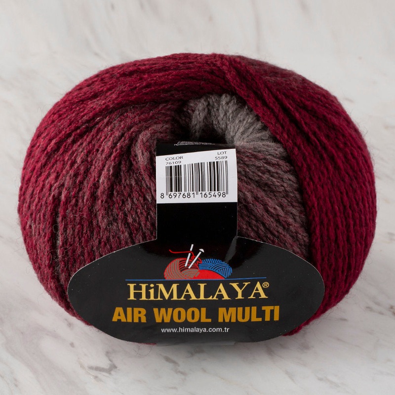Himalaya Air Wool Multi Yarn, Variegated – 76109