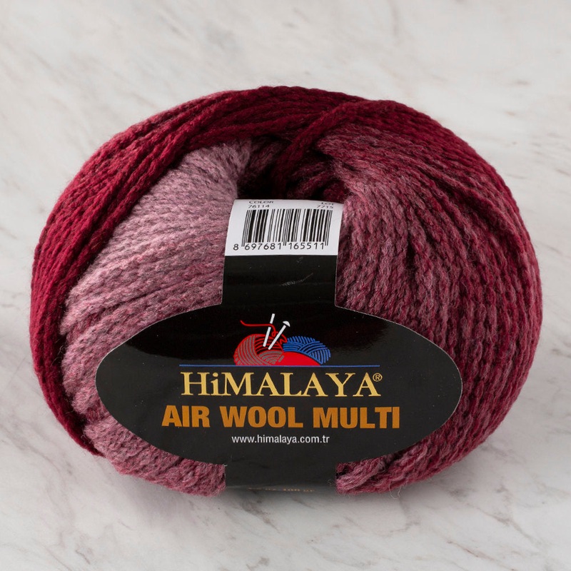 Himalaya Air Wool Multi Yarn, Variegated – 76114