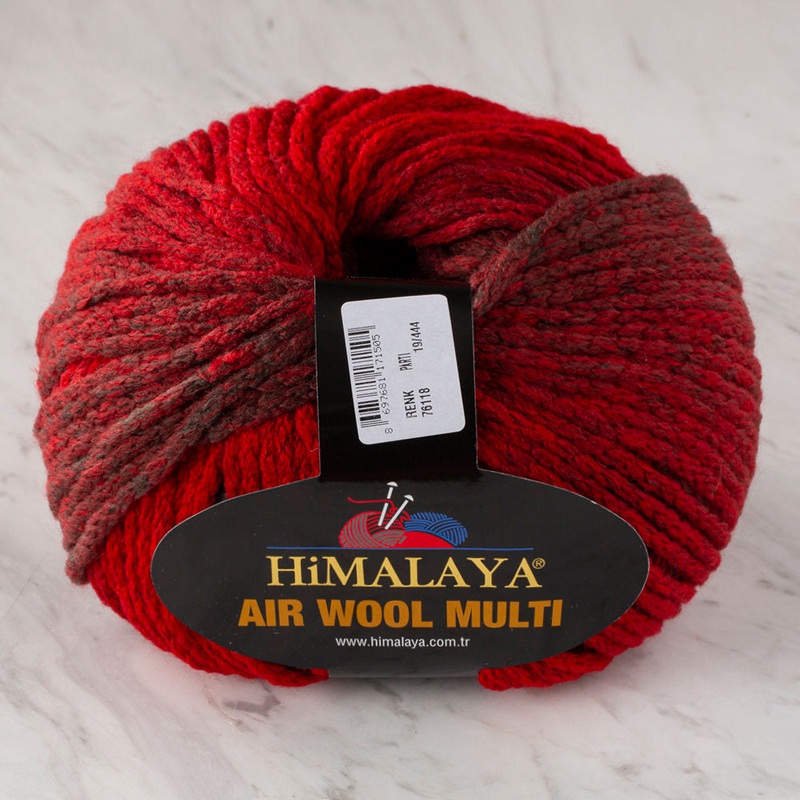 Himalaya Air Wool Multi Yarn, Variegated – 76118