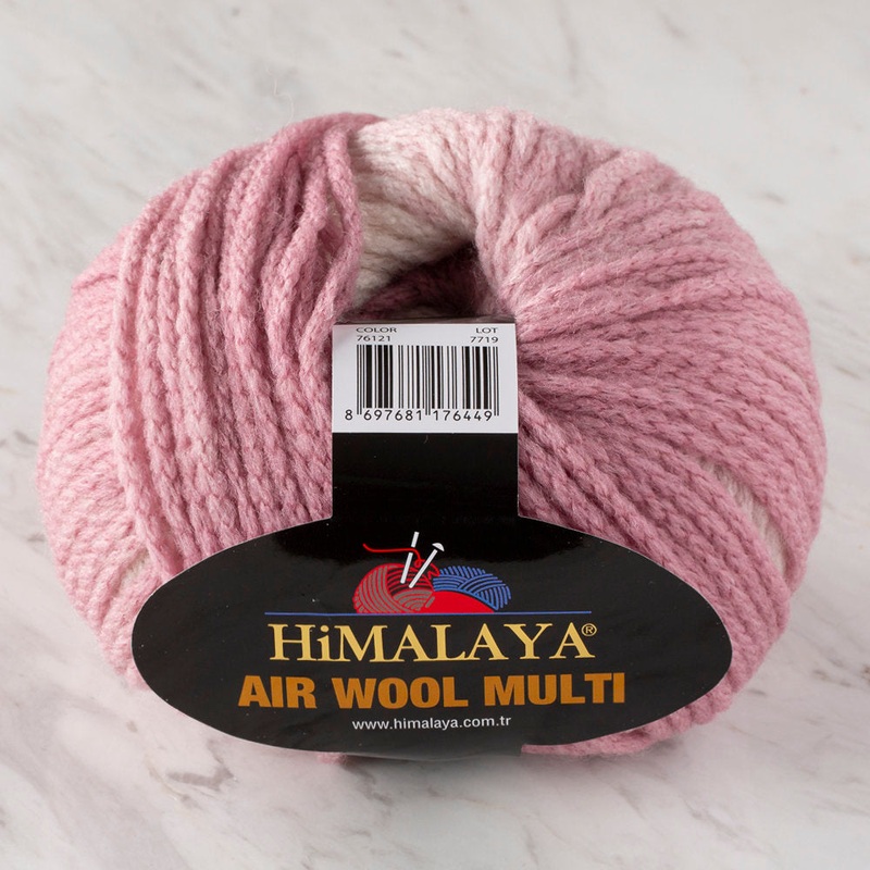 Himalaya Air Wool Multi Yarn, Variegated – 76121