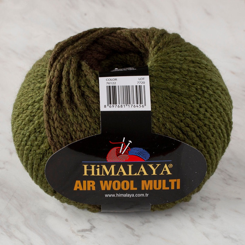 Himalaya Air Wool Multi Yarn, Variegated – 76122