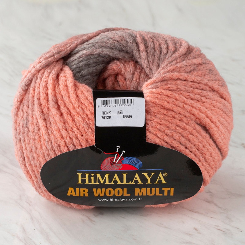 Himalaya Air Wool Multi Yarn, Variegated – 76129