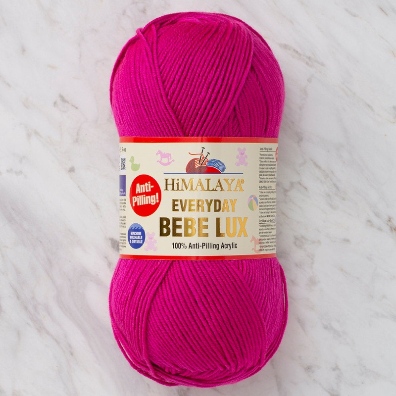Himalaya Everyday Bebe Lux Yarn, Fuchsia – 70428