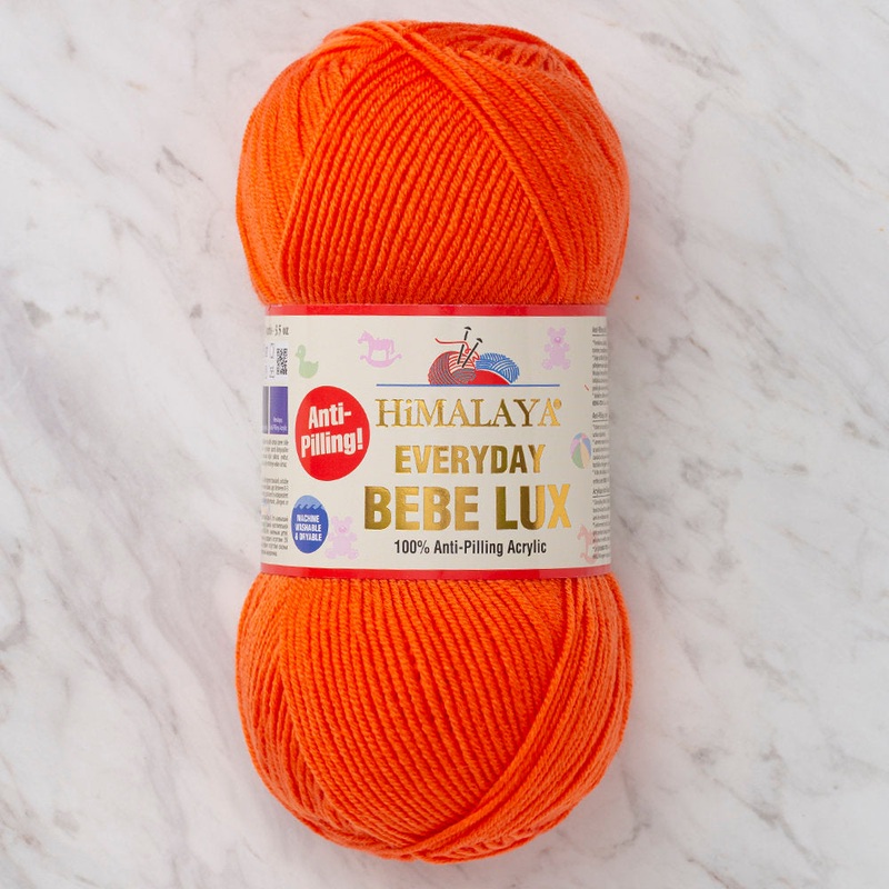 Himalaya Everyday Bebe Lux Yarn, Orange – 70427