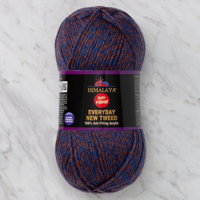 Himalaya Everyday New Tweed Yarn, Blue – 75123