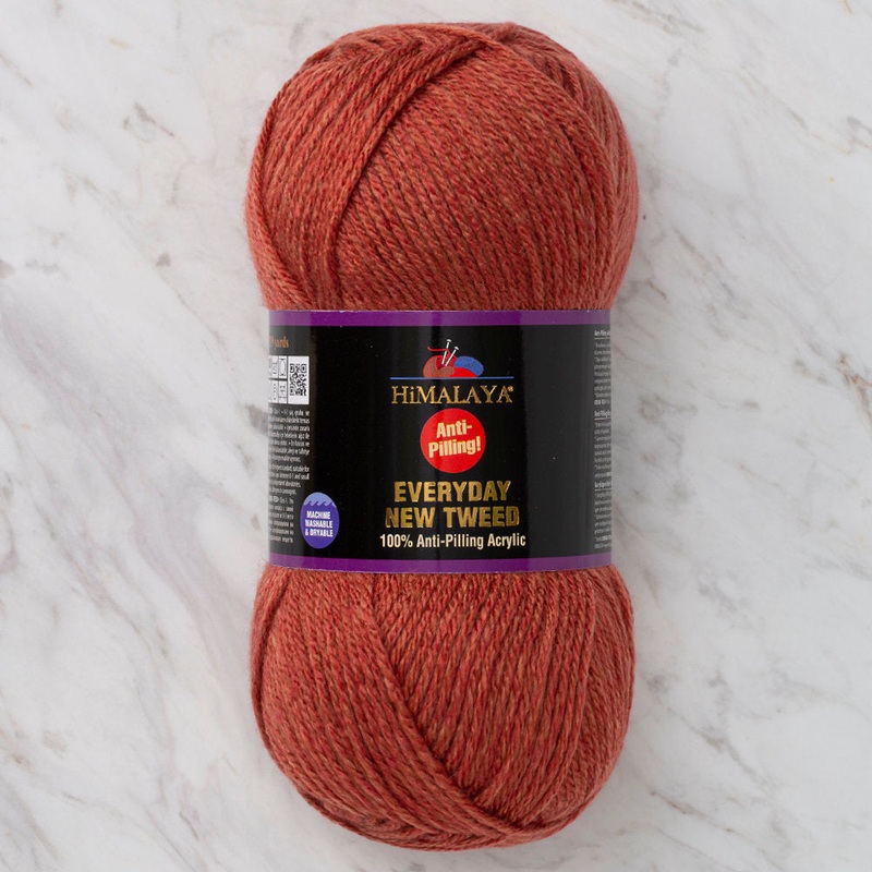 Himalaya Everyday New Tweed Yarn, Brick – 75114