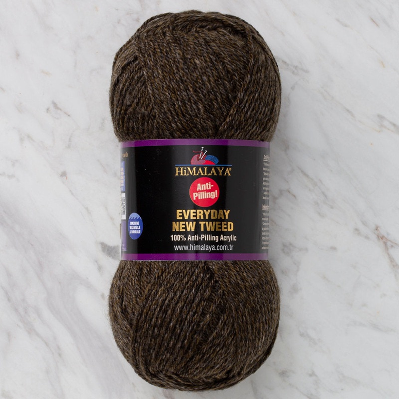 Himalaya Everyday New Tweed Yarn, Brown – 75122
