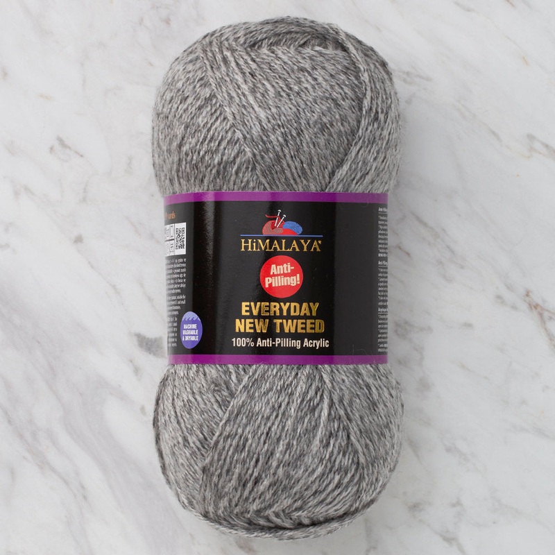 Himalaya Everyday New Tweed Yarn, Grey – 75111