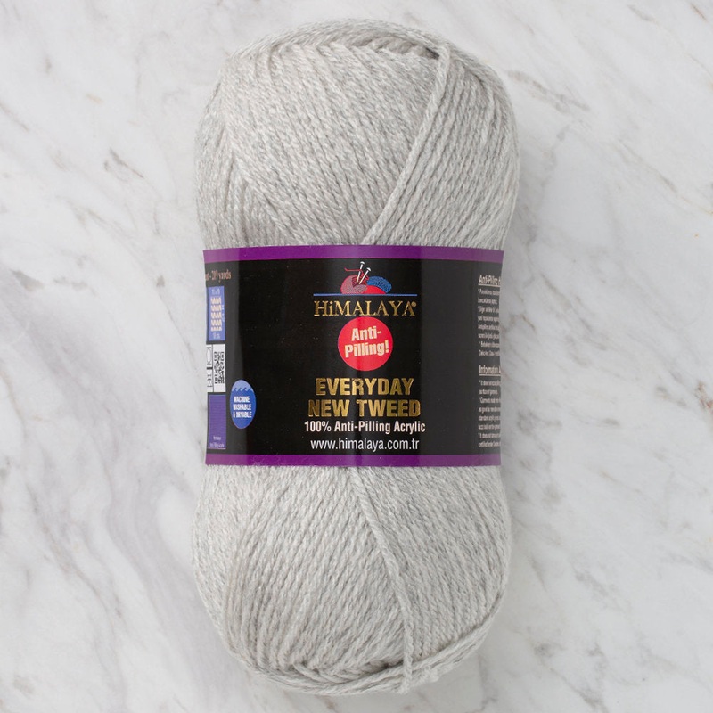 Himalaya Everyday New Tweed Yarn, Grey – 75113