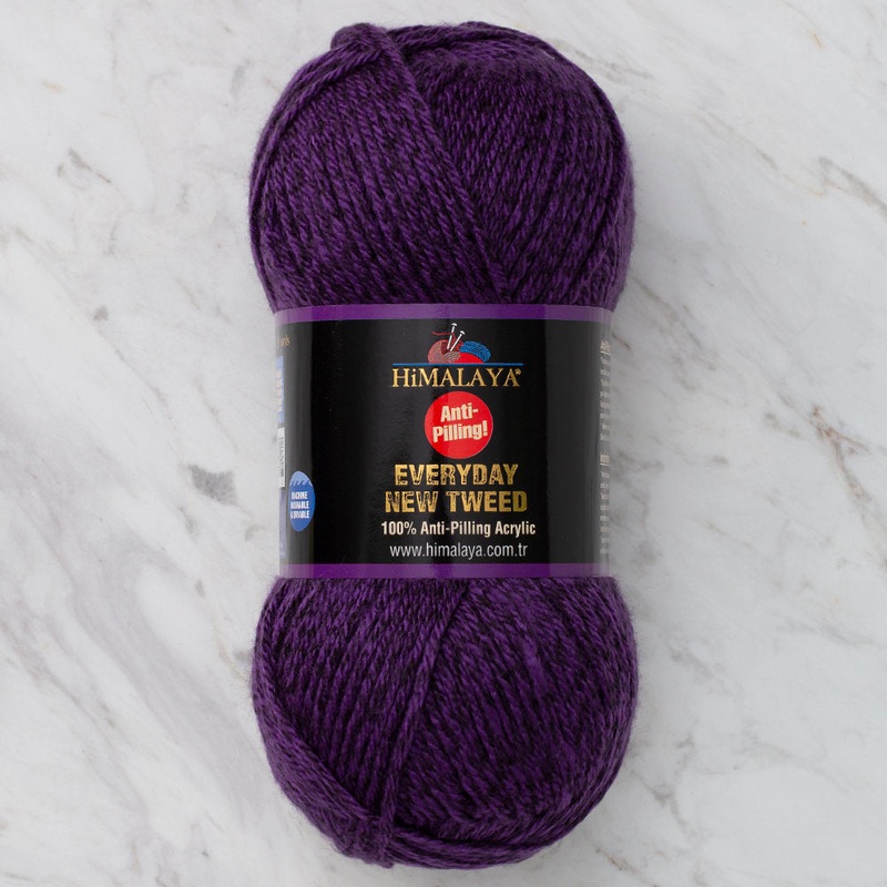 Himalaya Everyday New Tweed Yarn, Purple – 75115