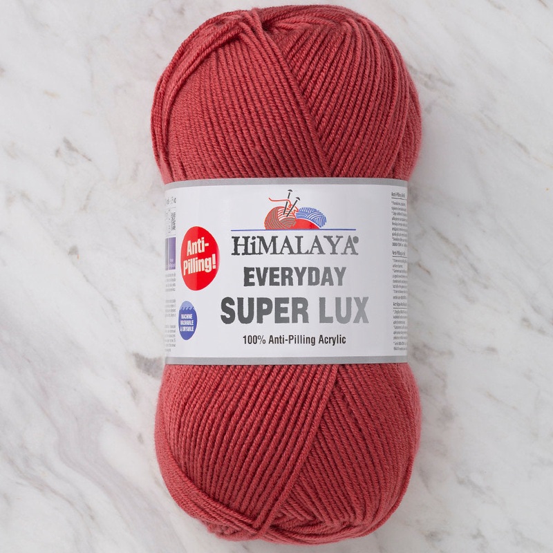 Himalaya Everyday Super Lux Yarn, Brick – 73408