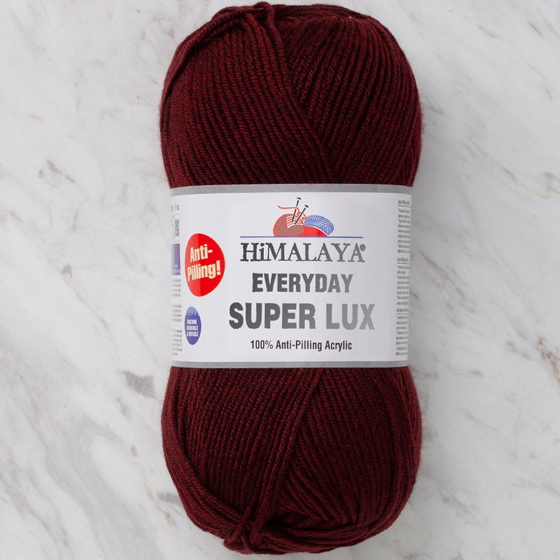 Himalaya Everyday Super Lux Yarn, Claret – 73436