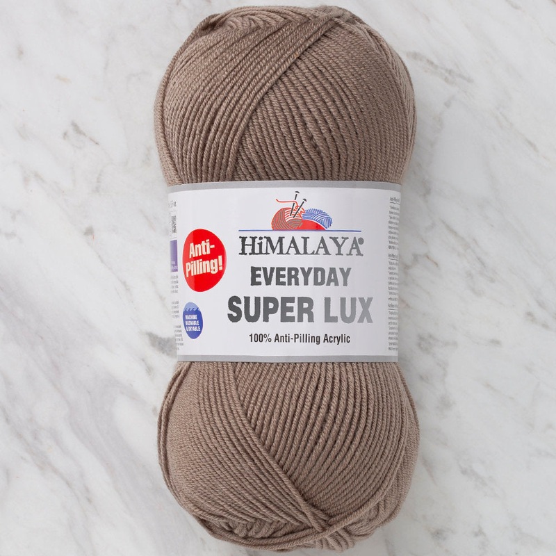 Himalaya Everyday Super Lux Yarn, Dark Beige – 73425