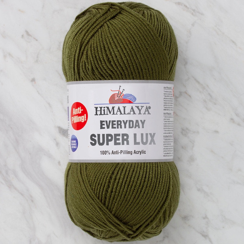Himalaya Everyday Super Lux Yarn, Green – 73439