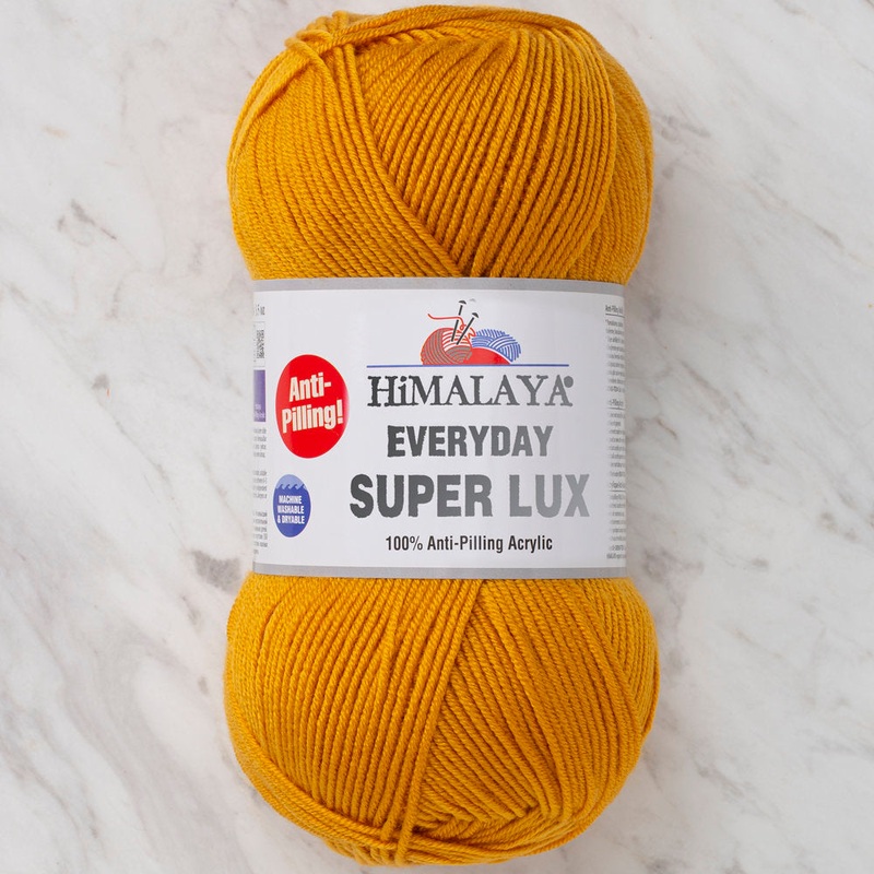 Himalaya Everyday Super Lux Yarn, Mustard Yellow – 73406