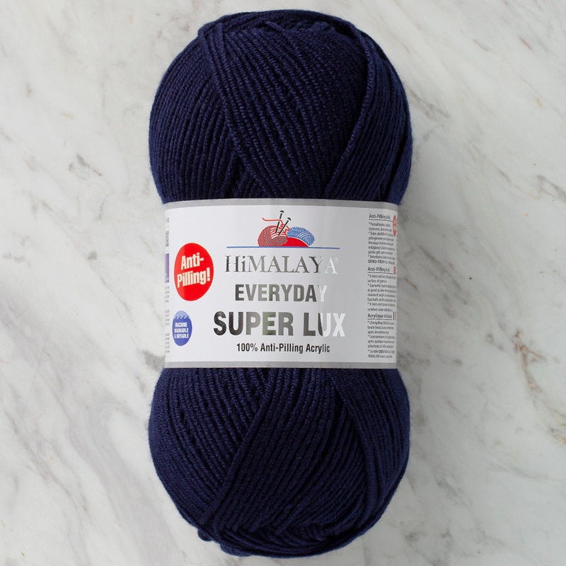 Himalaya Everyday Super Lux Yarn, Navy – 73429
