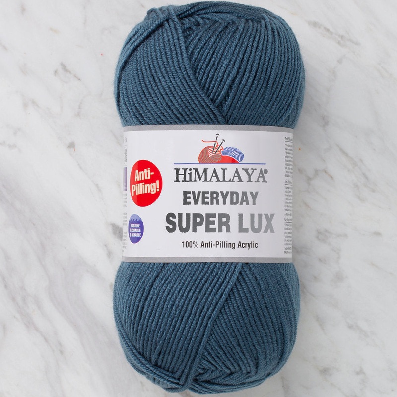 Himalaya Everyday Super Lux Yarn, Petrol Blue – 73421