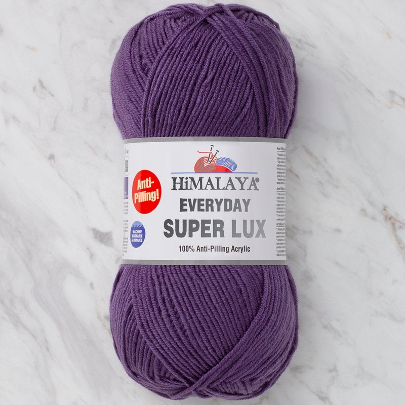 Himalaya Everyday Super Lux Yarn, Purple – 73414