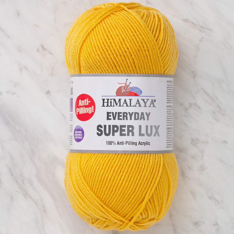 Himalaya Everyday Super Lux Yarn, Yellow – 73405