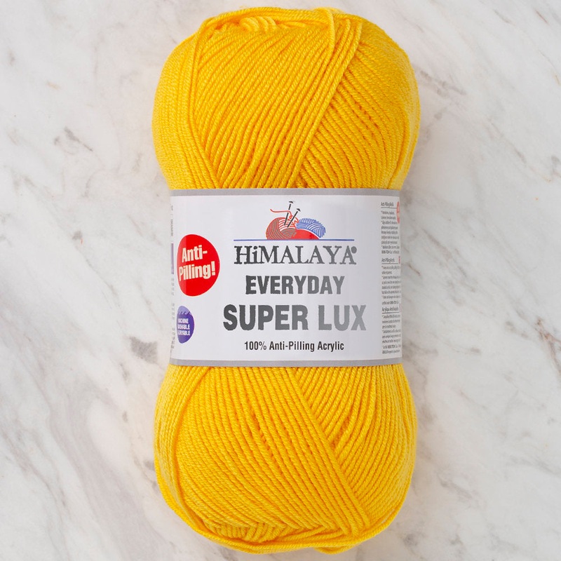 Himalaya Everyday Super Lux Yarn, Yellow – 73431