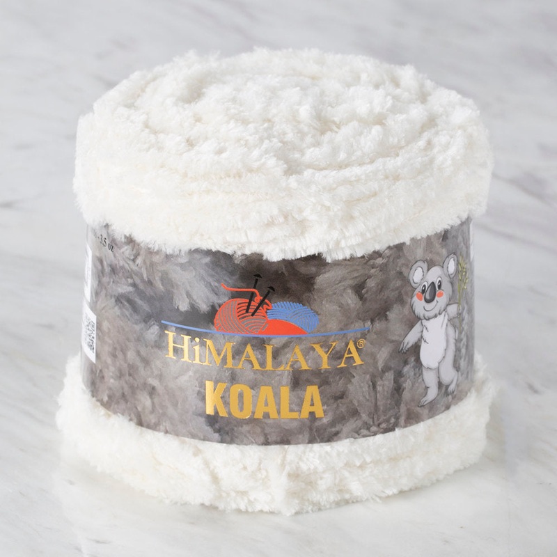 Himalaya Koala Chenille Baby Yarn, Cream – 75724