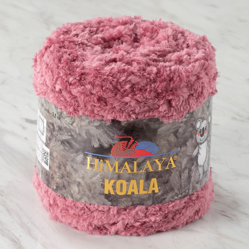 Himalaya Koala Chenille Baby Yarn, Dusty Rose – 75702
