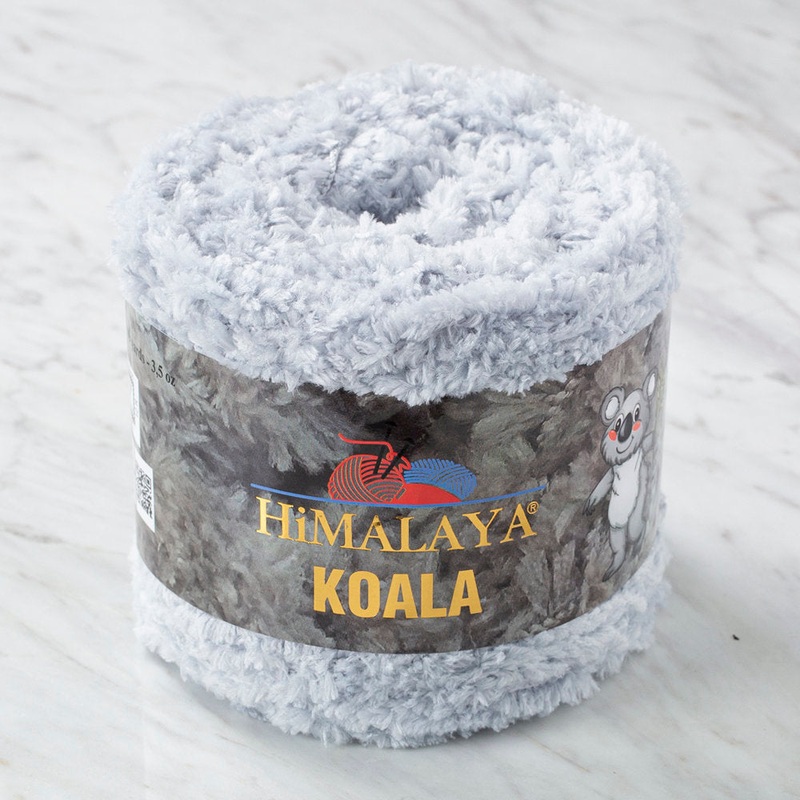 Himalaya Koala Chenille Baby Yarn, Grey – 75706