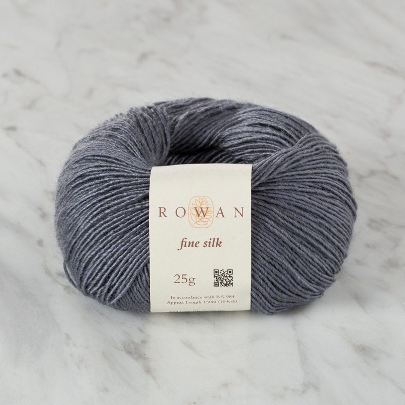 Rowan Fine Silk 25g Yarn, Blue Grey – SH103