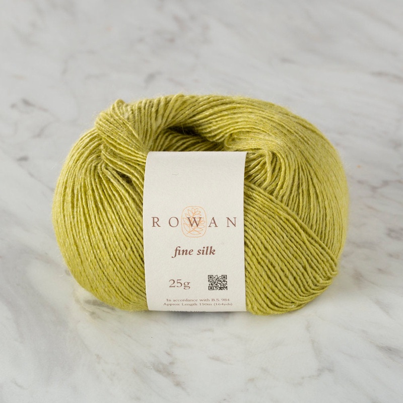 Rowan Fine Silk 25g Yarn, Lime – SH102