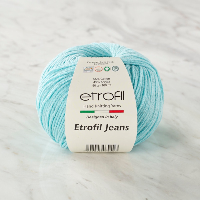 Etrofil Jeans Knitting Yarn, Blue – 52
