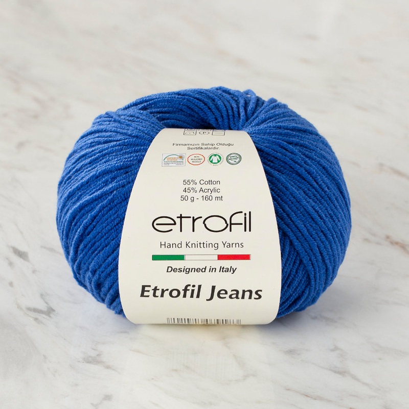 Etrofil Jeans Knitting Yarn, Navy – 019