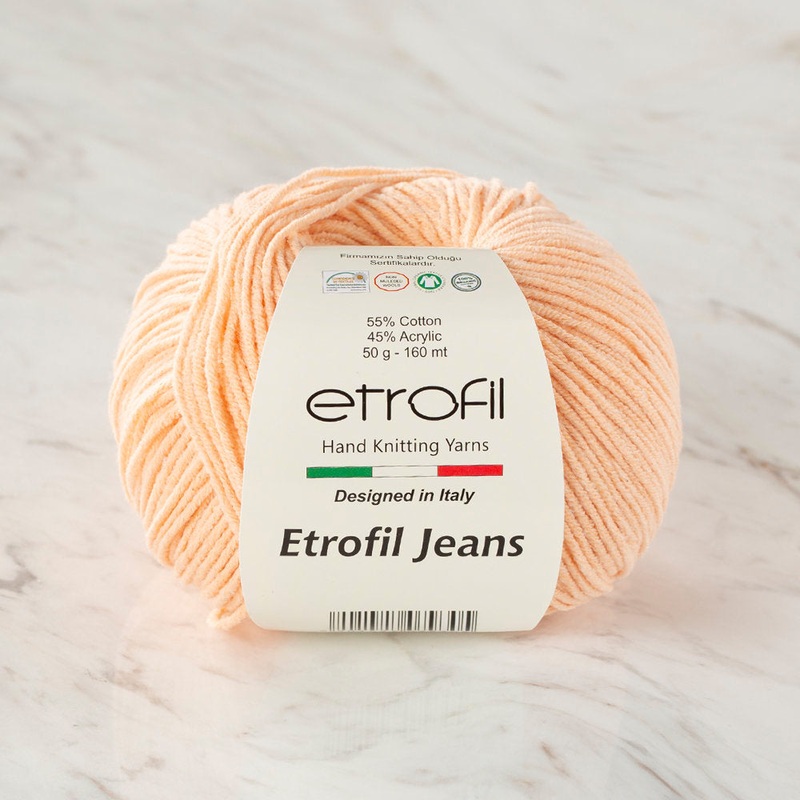 Etrofil Jeans Knitting Yarn, Salmon – 032