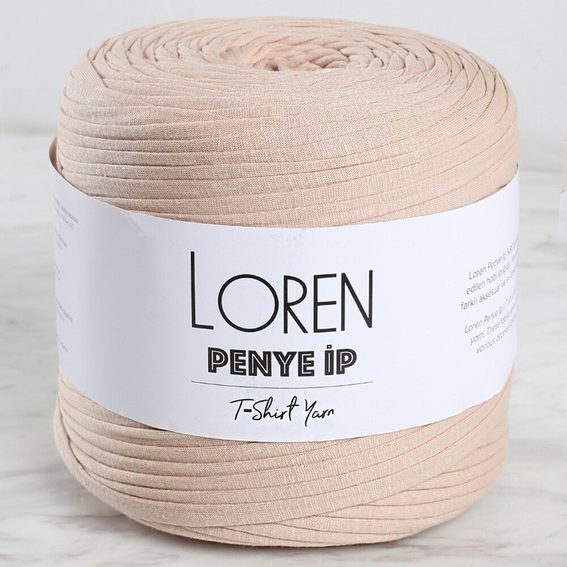 Loren T-shirt Yarn, Beige – 55