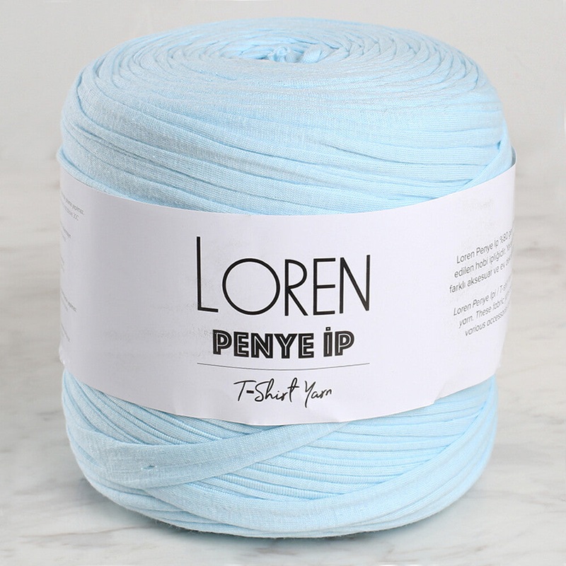 Loren T-shirt Yarn, Blue – 16
