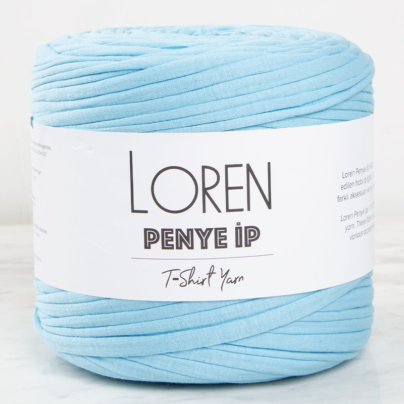 Loren T-shirt Yarn, Blue- 51